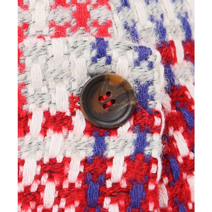 ＜Limitless Luxury＞ 斜めボタンチェックミニスカート | B.C STOCK | 詳細画像8 