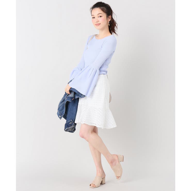 【Limitless Luxury】シアーチェックペプラムスカート◆ | B.C STOCK | 詳細画像2 