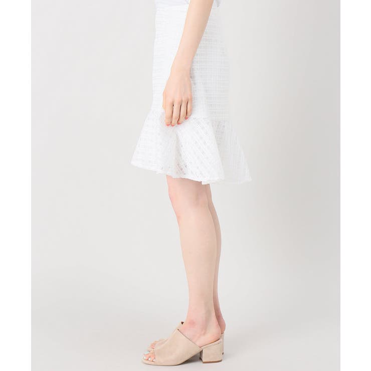 【Limitless Luxury】シアーチェックペプラムスカート◆ | B.C STOCK | 詳細画像4 