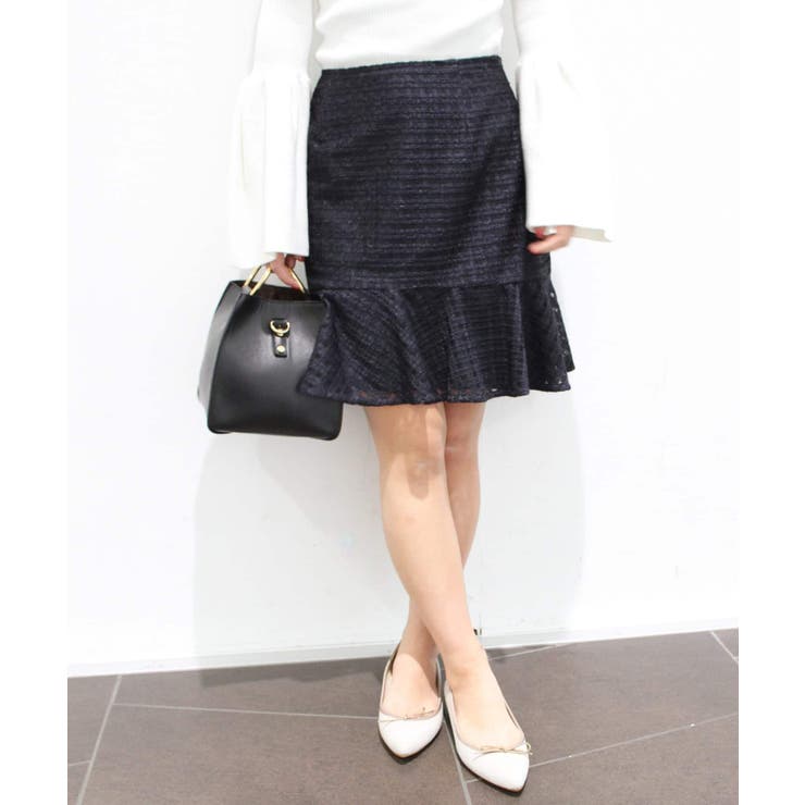 【Limitless Luxury】シアーチェックペプラムスカート◆ | B.C STOCK | 詳細画像16 