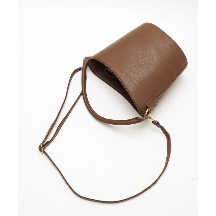 B.C STOCK＞ バケツガタスカーフ付きショルダーバッグ[品番