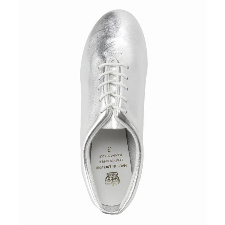 Spick and Span＞ 【CROWN】メタリックレースアップシューズ[品番