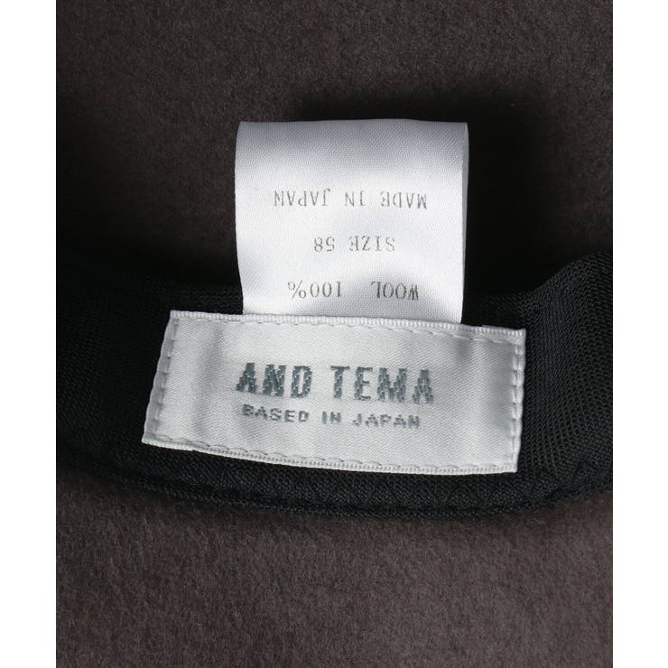 <JOINT WORKS> ANDTEMA BIG ベレー | B.C STOCK | 詳細画像4