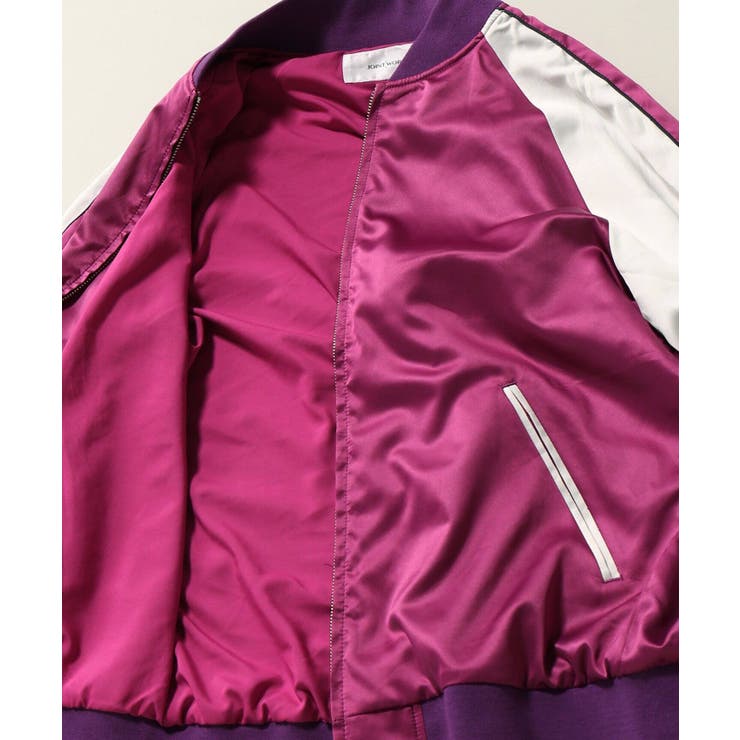 ＜JOINT WORKS＞ マッドサテンスーベニアブルゾン | B.C STOCK | 詳細画像7 