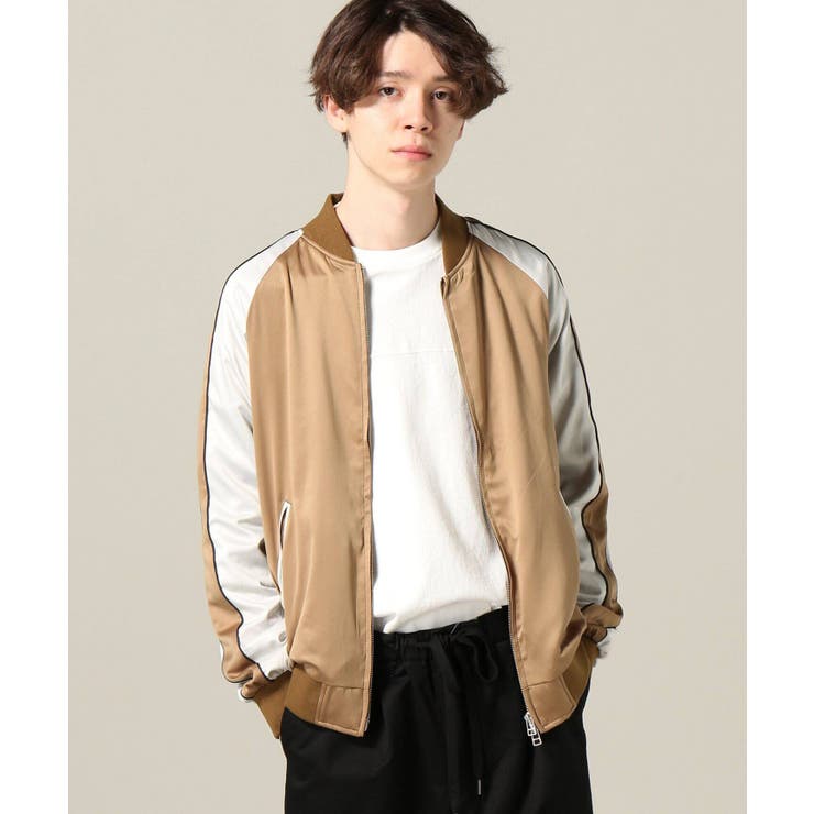 キャメル | ＜JOINT WORKS＞ マッドサテンスーベニアブルゾン | B.C STOCK
