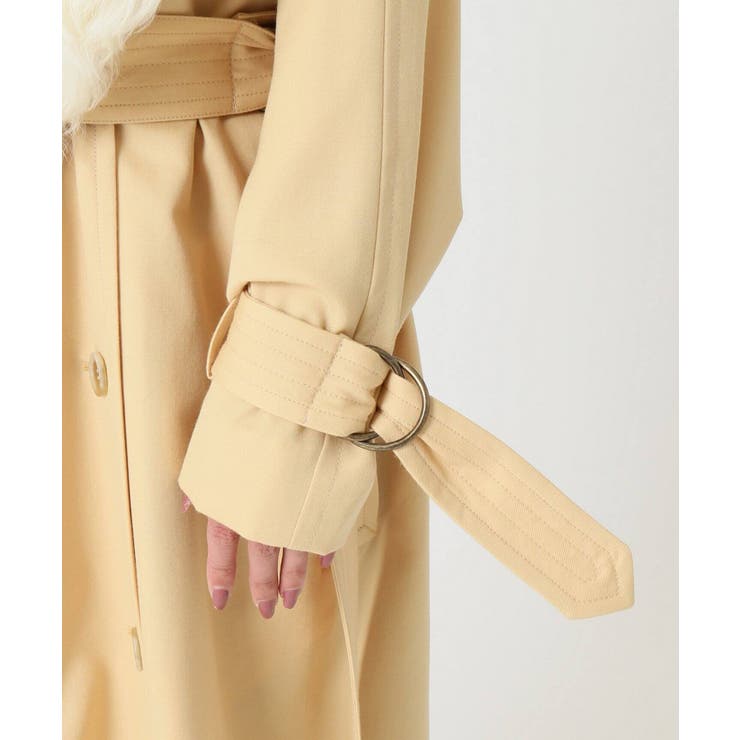 EDIT.FOR LULU エディットフォールル】ファーツキトレンチコート