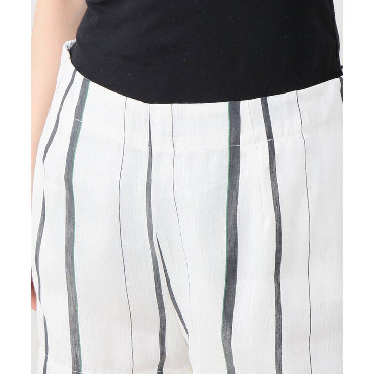 CAARA】ストライプショートパンツ[品番：BYCW0006719]｜B.C STOCK