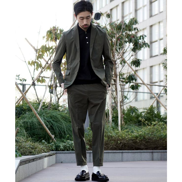 EDIFICE]アンクルパンツ BY SOLOTEX[品番：BYCW0005881]｜B.C STOCK