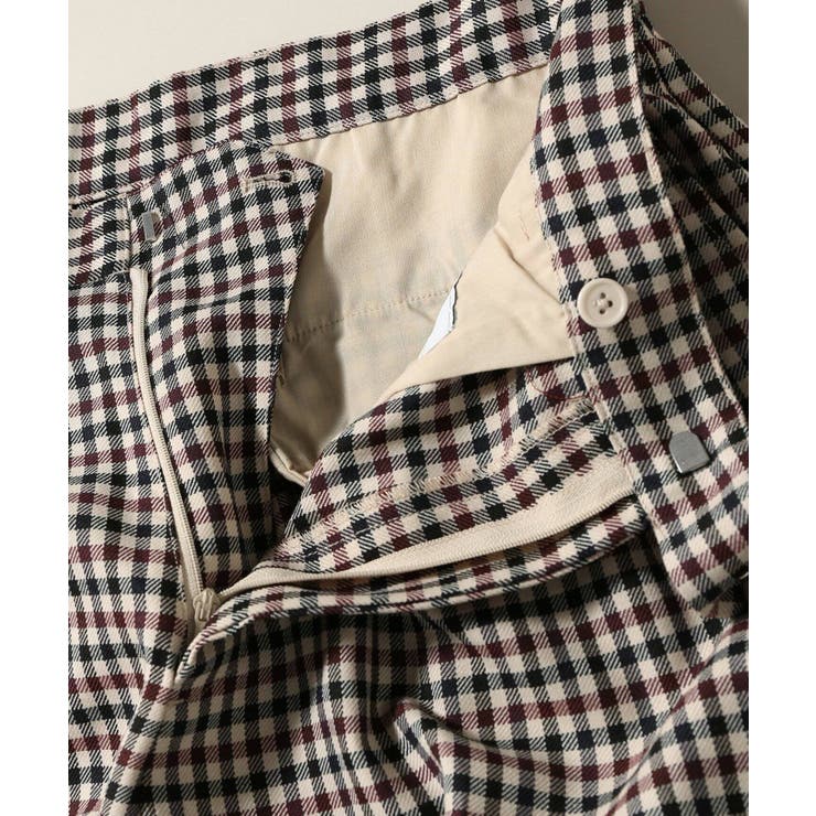 417 EDIFICE エディフィス ベイクルーズ グレンチェック柄 コート 秋冬