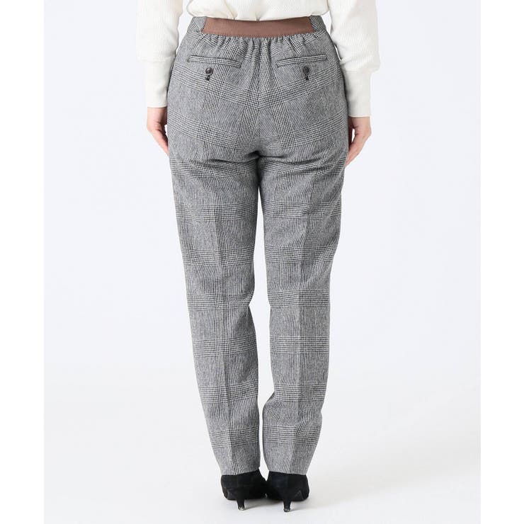 journal standard relume 配色ステッチテーパードパンツ