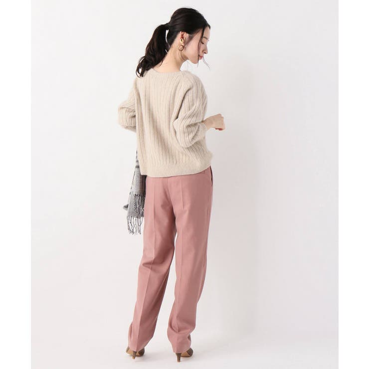 habi サテンテーパード　パンツ　 SLOBE IENA