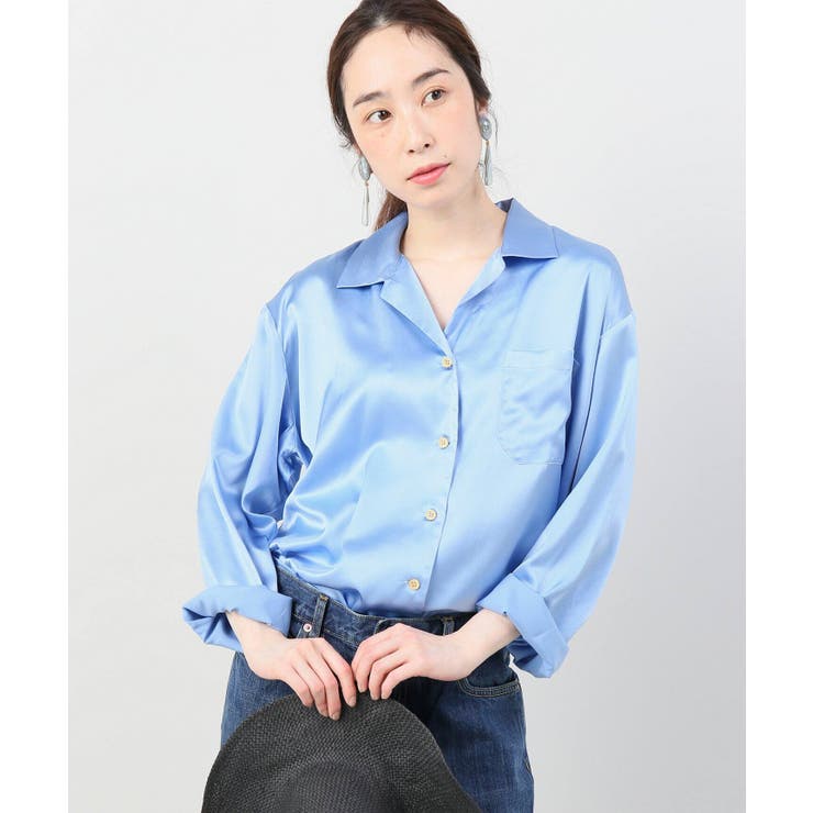 Baserange/ベースレンジ】Nogales シャツシルクサテン[品番