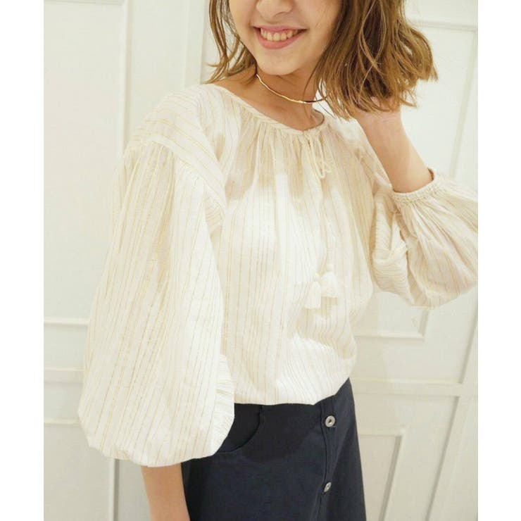 SLOBE IENA スローブイエナ】ボリュームスリーブブラウス◇[品番
