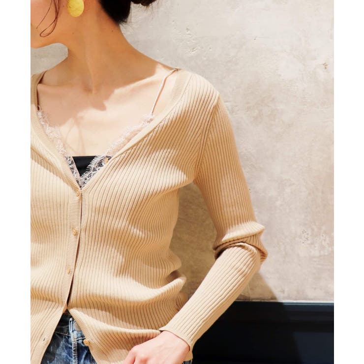 IENA LA BOUCLE - イエナラブークル HONEY サイドスリット カシミヤVネックプルオーバー IENA】IENA LA BOUCLE[品番：BYCW0004602]｜B.C STOCK（ベーセー
