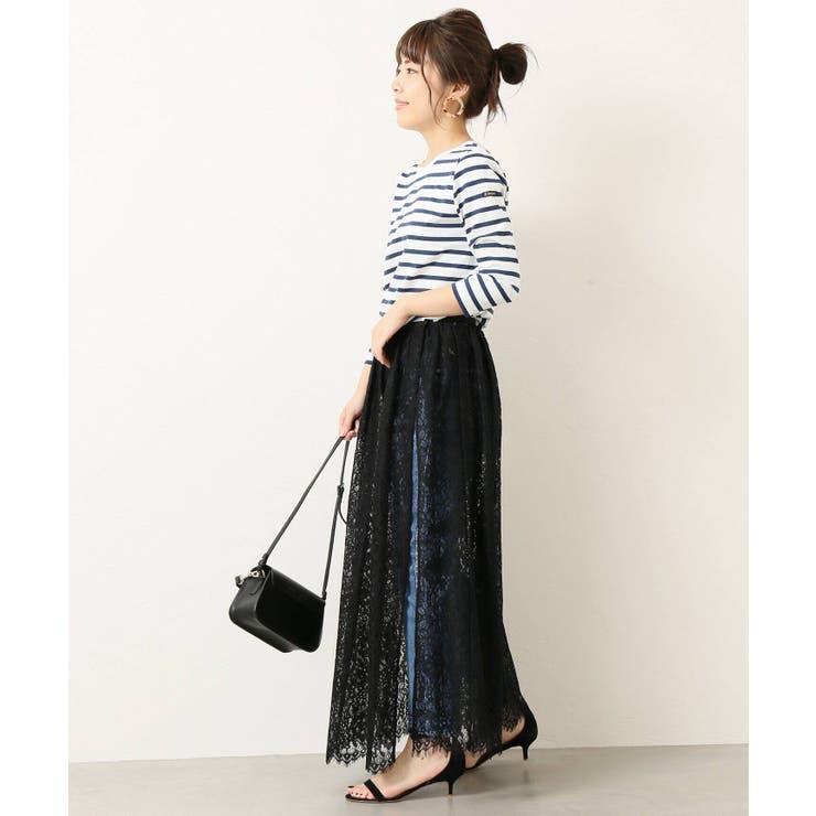 Spick&Span 新品❗️ラッセルレースレイヤーマキシスカート　¥18700 Spick&Span 新品❗️ラッセルレースレイヤーマキシスカート