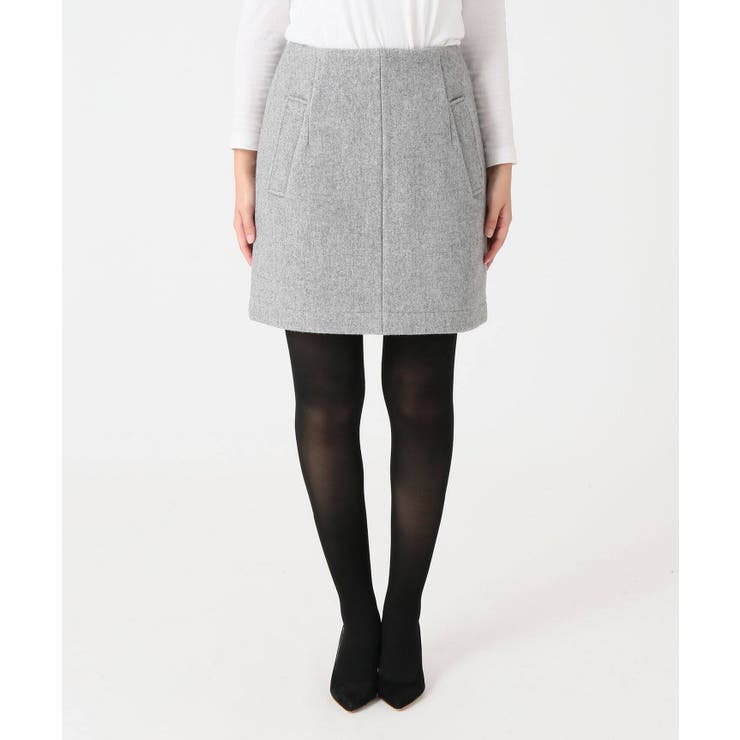 SLOBE IENA スローブイエナ】メルトン台形スカート◇[品番