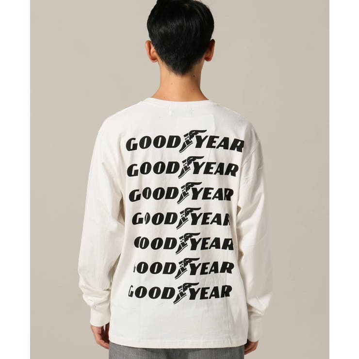 B.C STOCK＞ GOOD YEAR×別注バックプリントロングT[品番