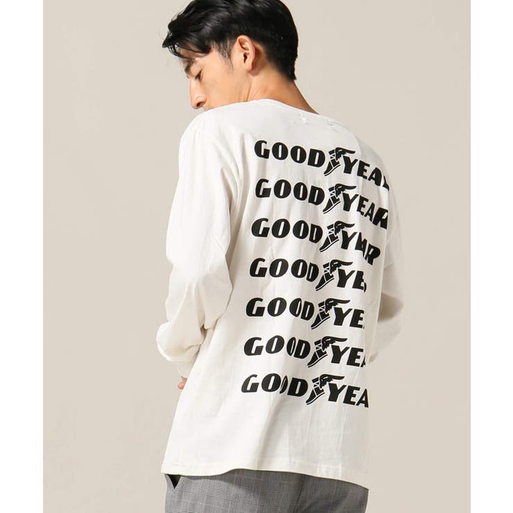 B.C STOCK＞ GOOD YEAR×別注バックプリントロングT[品番