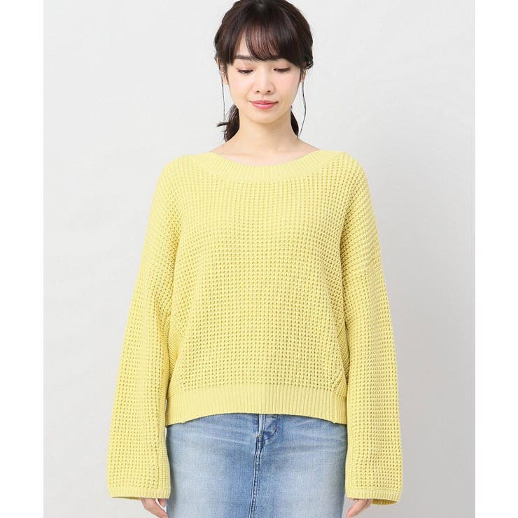 【新品】Spick and Span ワッフルルーズプルオーバー Spick & Span（スピックアンドスパン）の「ワッフルルーズプル