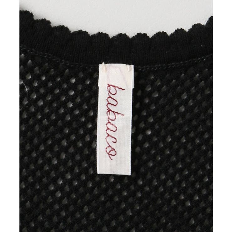 babaco mesh body fitted タンクトップ[品番：BYCW0006965]｜B.C