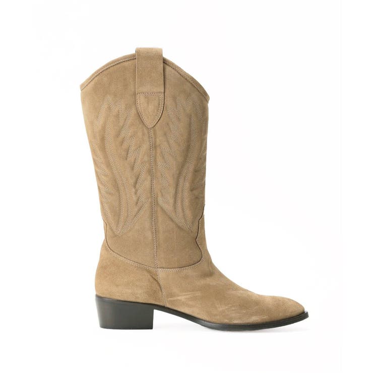 IENA イエナ】TORAL スエードウエスタンブーツ◇[品番：BYCW0000669