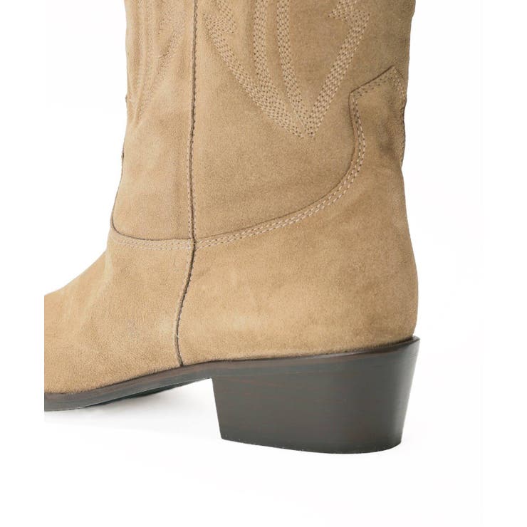 IENA イエナ】TORAL スエードウエスタンブーツ◇[品番：BYCW0000669