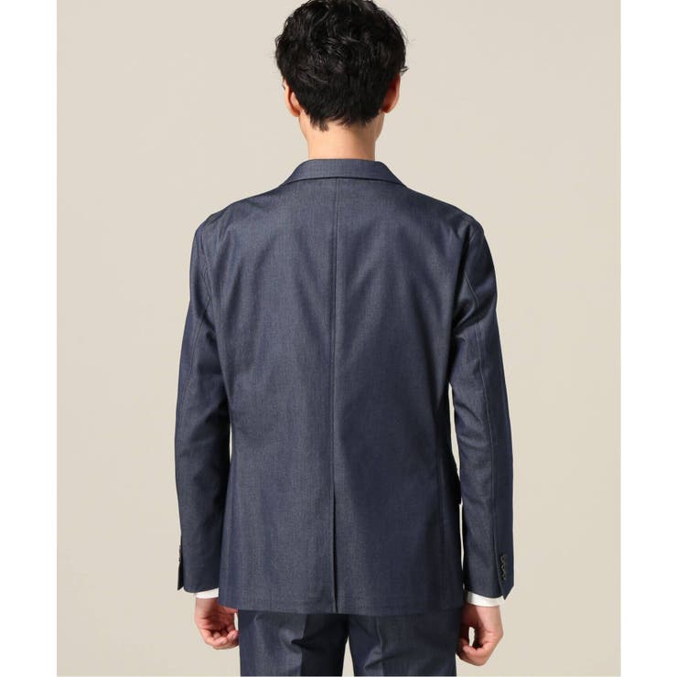 B.C STOCK ベーセーストック】デニムテーラードジャケット[品番