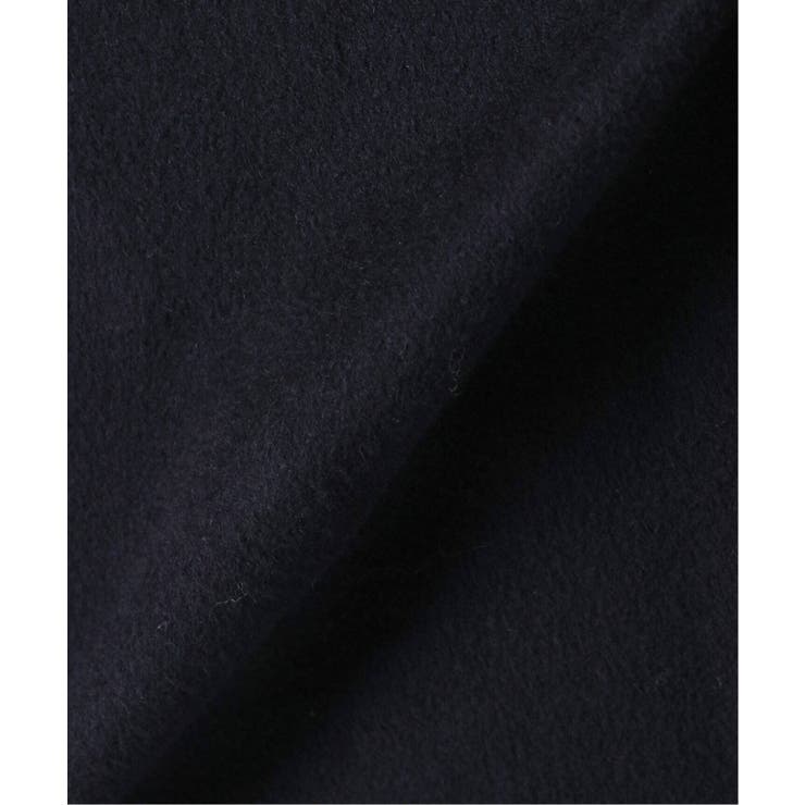 Spick&Span Wフェイスルーズコート ネイビー ビッグカラー L Spick&Span Wフェイスルーズコート ネイビー ビッグカラー L