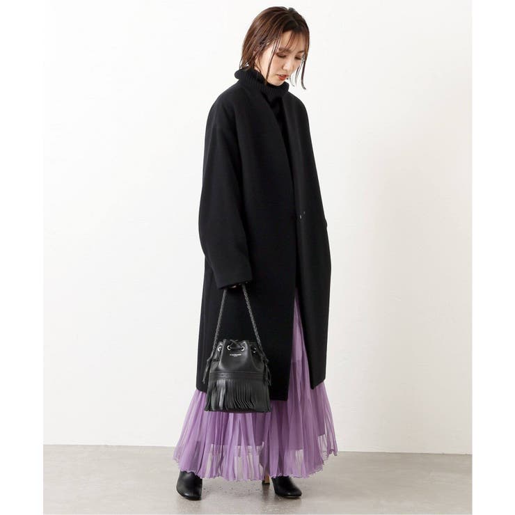 【2719】journalstandardL'essage オーバーウールコート JOURNALSTANDARDL ESSAGE ジャーナルスタンダードレサージュ