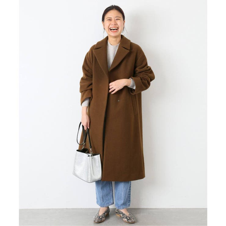 WOOL19マイクロンWブレステッドコート◇[品番：BYCW0001119]｜B.C  STOCK（ベーセーストック）のレディースファッション通販｜SHOPLIST（ショップリスト）