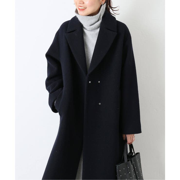 WOOL19マイクロンWブレステッドコート◇[品番：BYCW0001119