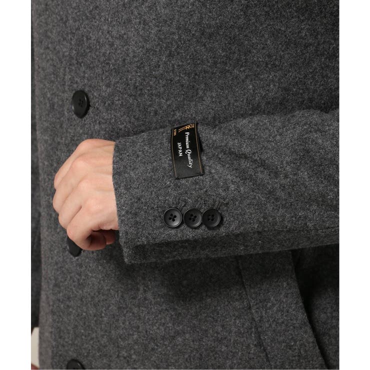 B.C STOCK ベーセーストック】BISHUメルトンステンカラーコート[品番  