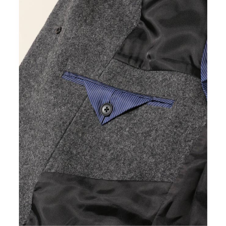 B.C STOCK ベーセーストック】BISHUメルトンステンカラーコート