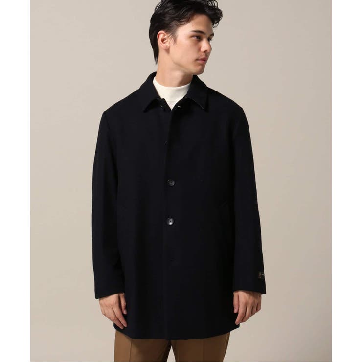 B.C STOCK ベーセーストック】BISHUメルトンステンカラーコート[品番  