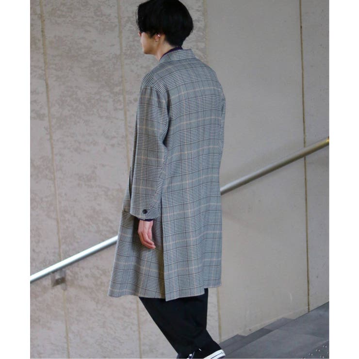 FUNCTION TWEEDダブルブレストコート◇[品番：BYCW0002384]｜B.C STOCK