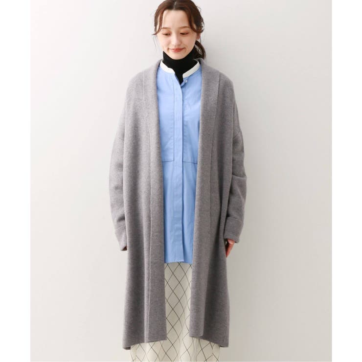 セール】ウールカシミヤニットガウンコート◇（その他アウター