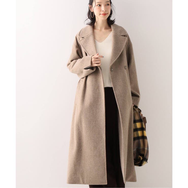 【12月スーパーSALE 15%OFF】 SLOBE スローブイエナ】《追加2》ビックラペルビーバー IENA ジャケット・アウター