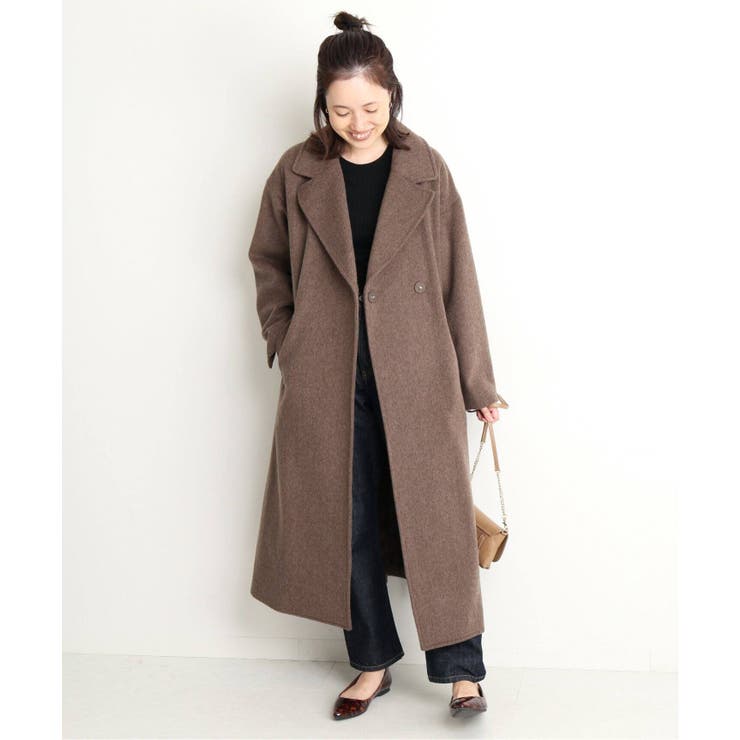 SLOBE IENA スローブイエナ】《追加2》ビックラペルビーバーコート◇[品番：BYCW0000704]｜B.C  STOCK（ベーセーストック）のレディースファッション通販｜SHOPLIST（ショップリスト）