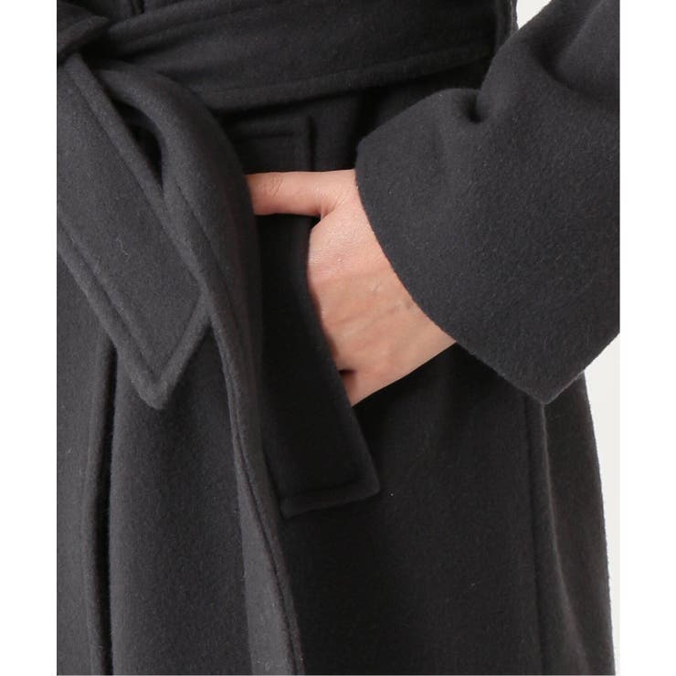 SLOBE IENA スローブイエナ】SUPER100ビックラペルコート◇[品番