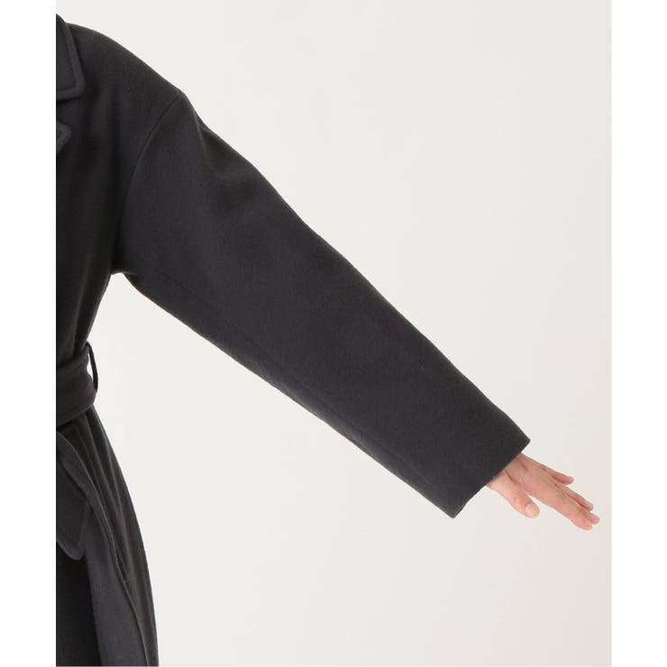 SLOBE IENA スローブイエナ】SUPER100ビックラペルコート◇[品番