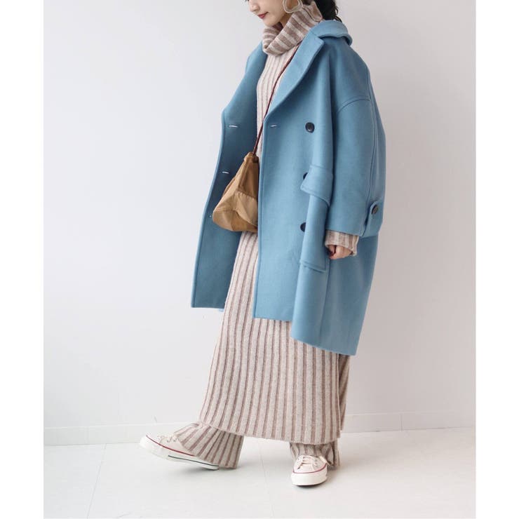 SLOBE IENA SLOBE citron. BIG ラペルコート SLOBE IENA SLOBE citron. BIG ラペルコート