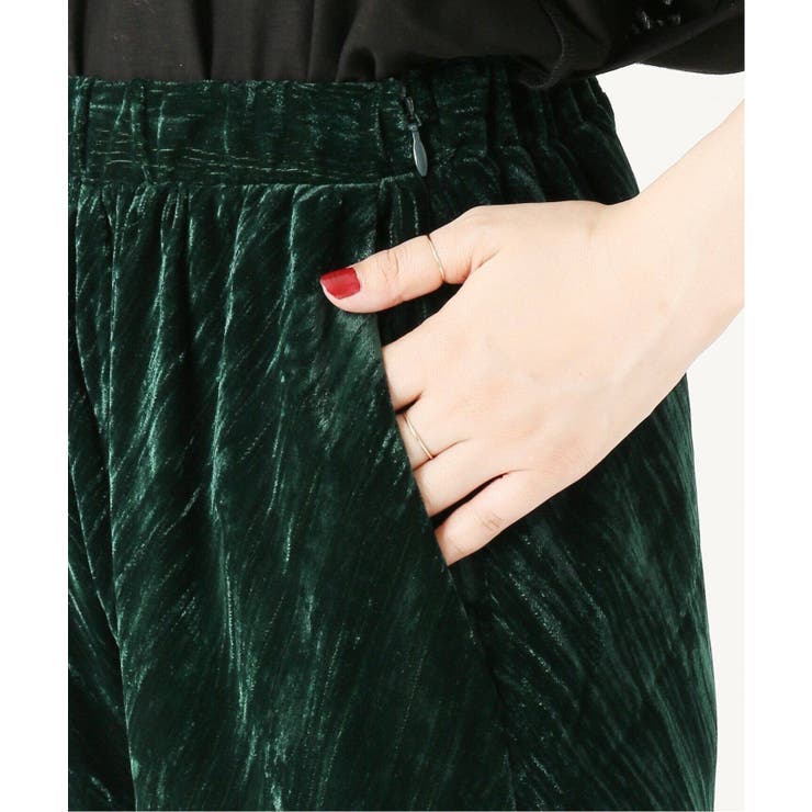 CITYSHOP シティショップ】クラッシュベロアパンツ◇[品番