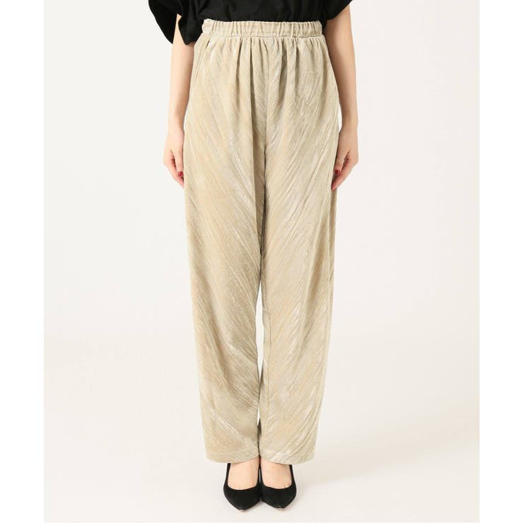 CITYSHOP シティショップ】クラッシュベロアパンツ◇[品番