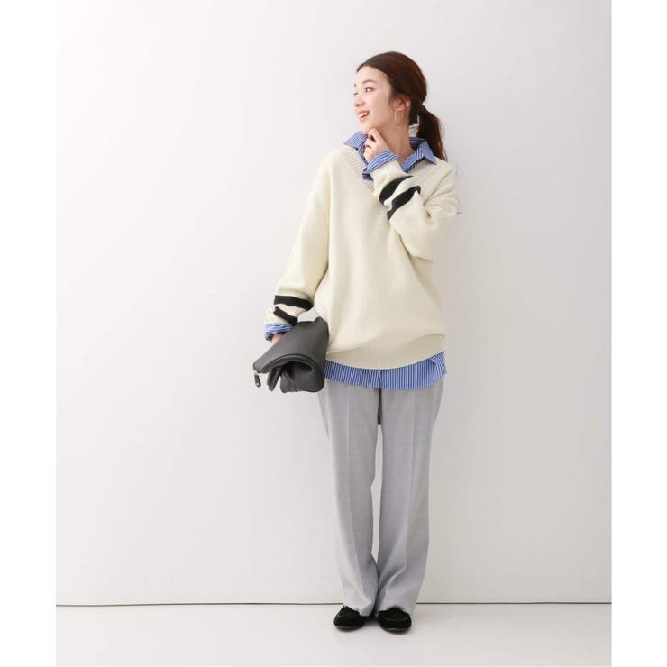 【Spick and Span スパックアンドスパン】サキソニーフレアパンツ◆[品番：BYCW0000989]｜B.C  STOCK（ベーセーストック）のレディースファッション通販｜SHOPLIST（ショップリスト）