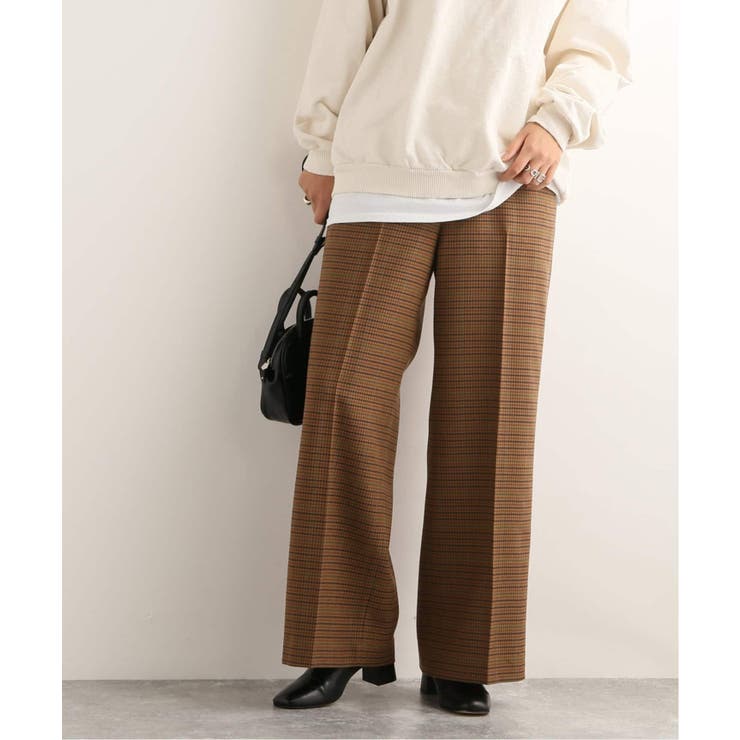 ウールクレープパンツ ウールクレープワイドパンツ[品番：BYCW0000394]｜B.C STOCK