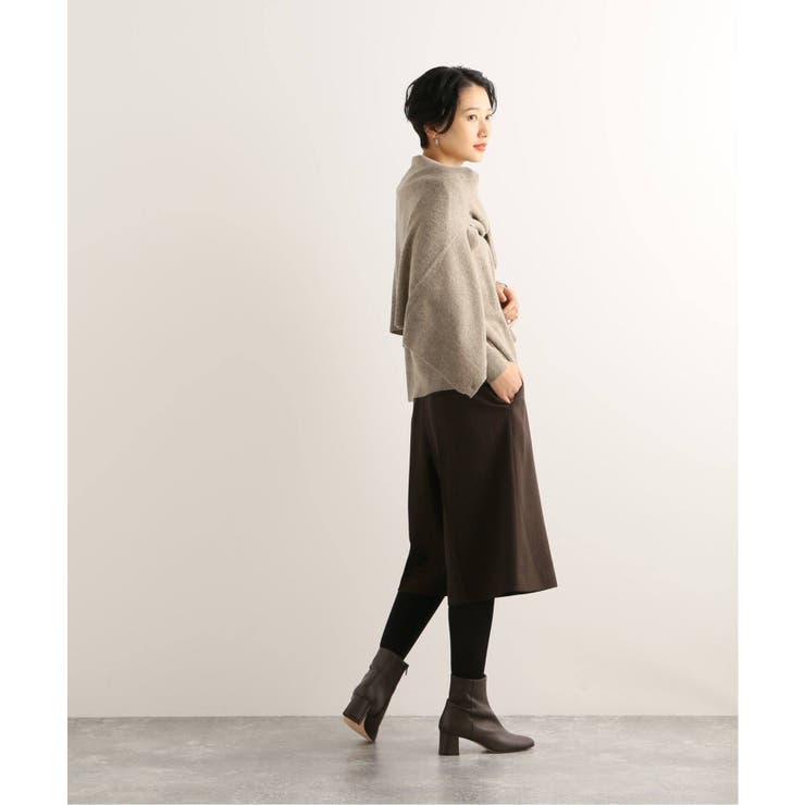 ウールクレープパンツ ウールクレープキュロットパンツ[品番：BYCW0000395]｜B.C STOCK
