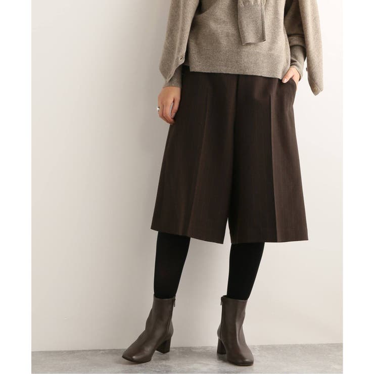 ウールクレープキュロットパンツ[品番：BYCW0000395]｜B.C STOCK