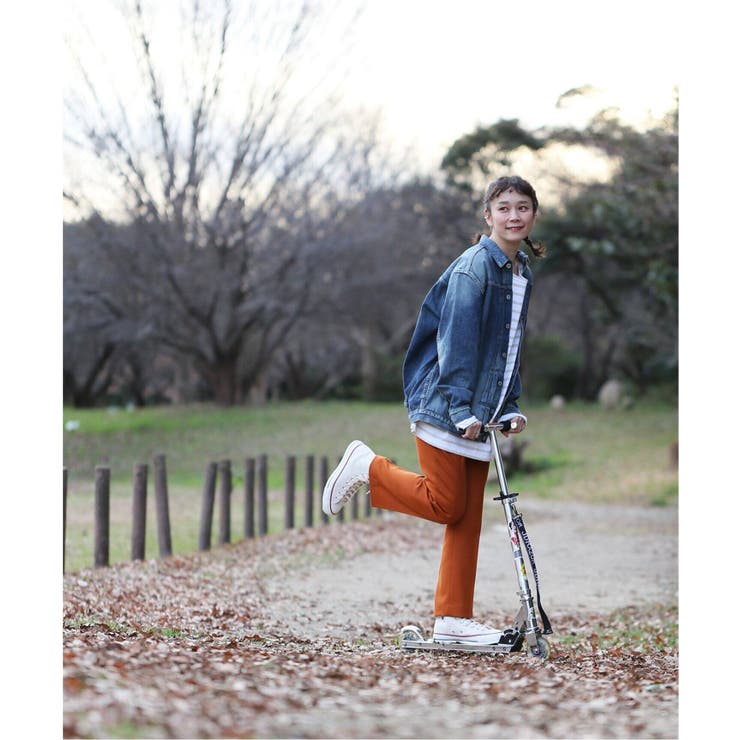 ウールサキソニークロップドパンツ[品番：BYCW0000398]｜B.C