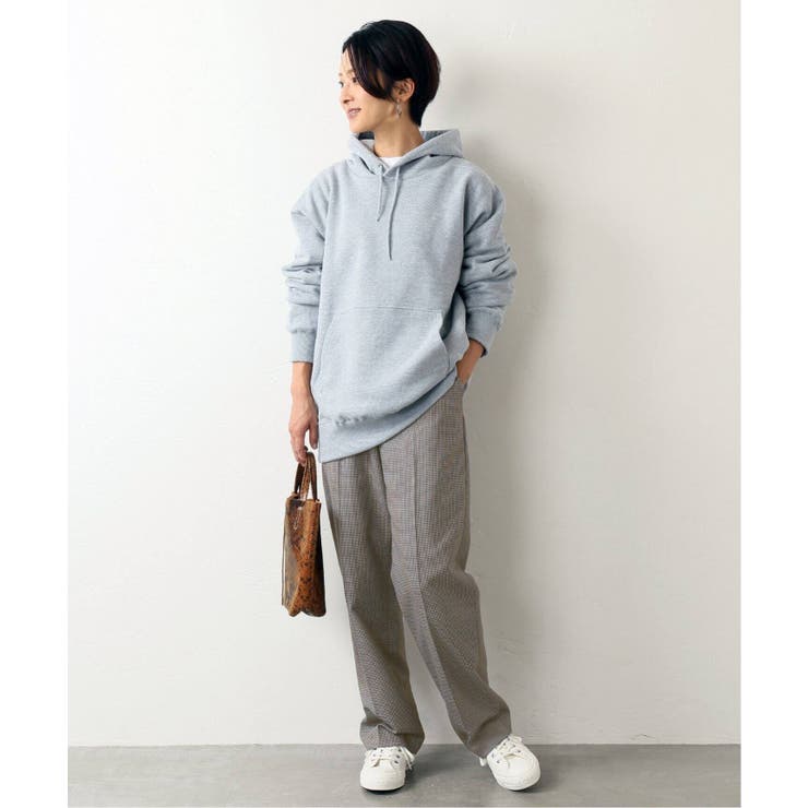 TWRチェック テーパードパンツ◇[品番：BYCW0001122]｜B.C STOCK