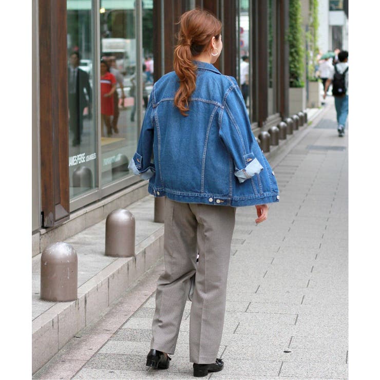 TWRチェック テーパードパンツ◇[品番：BYCW0001122]｜B.C STOCK